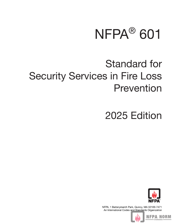 NFPA 601 PDF